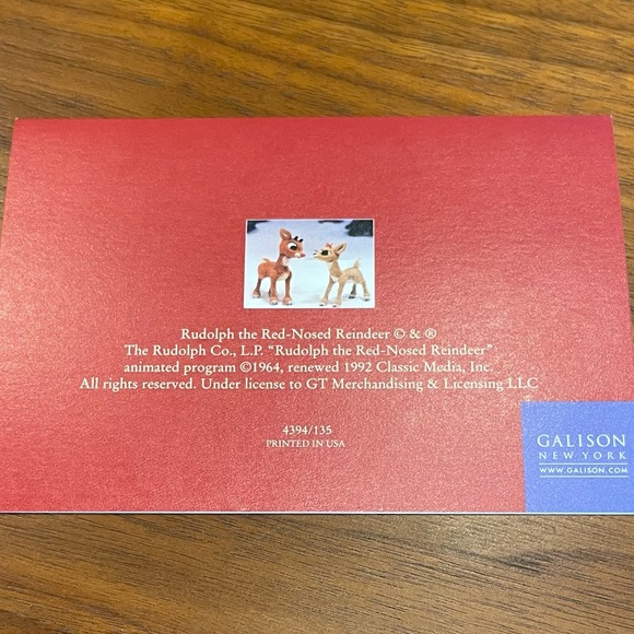 Vintage Rudolph the Red Nose Reindeer holiday cards. Galison 1992: New - Picture 11 of 14